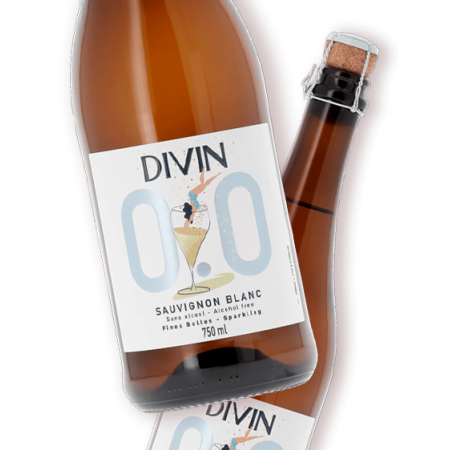 Divin Sauvignon Blanc Effervescent 0.0%